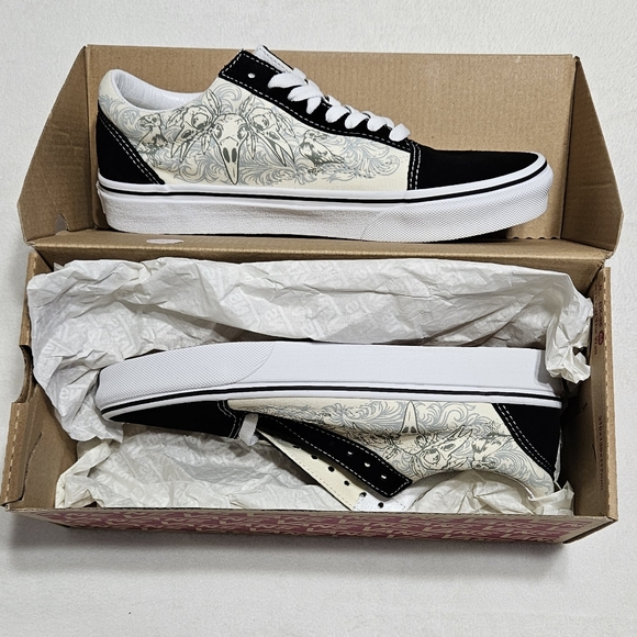 Vans Old Skool Raven Skull Adult Unisex Men/Women Sizes - Picture 5 of 6